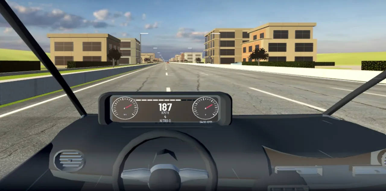 Gameplay real de Street en ZYVRACE desde la cabina